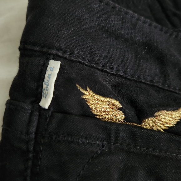 Robin's jean black with gold size 28 marilyn - Picture 14 of 15